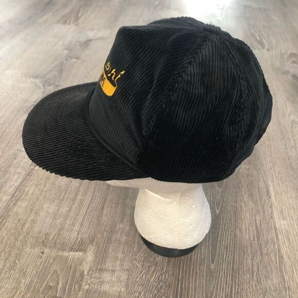 Vtg University Missouri Tigers Corduroy Adjustable Strapback Baseball Hat Cap - Picture 4 of 4